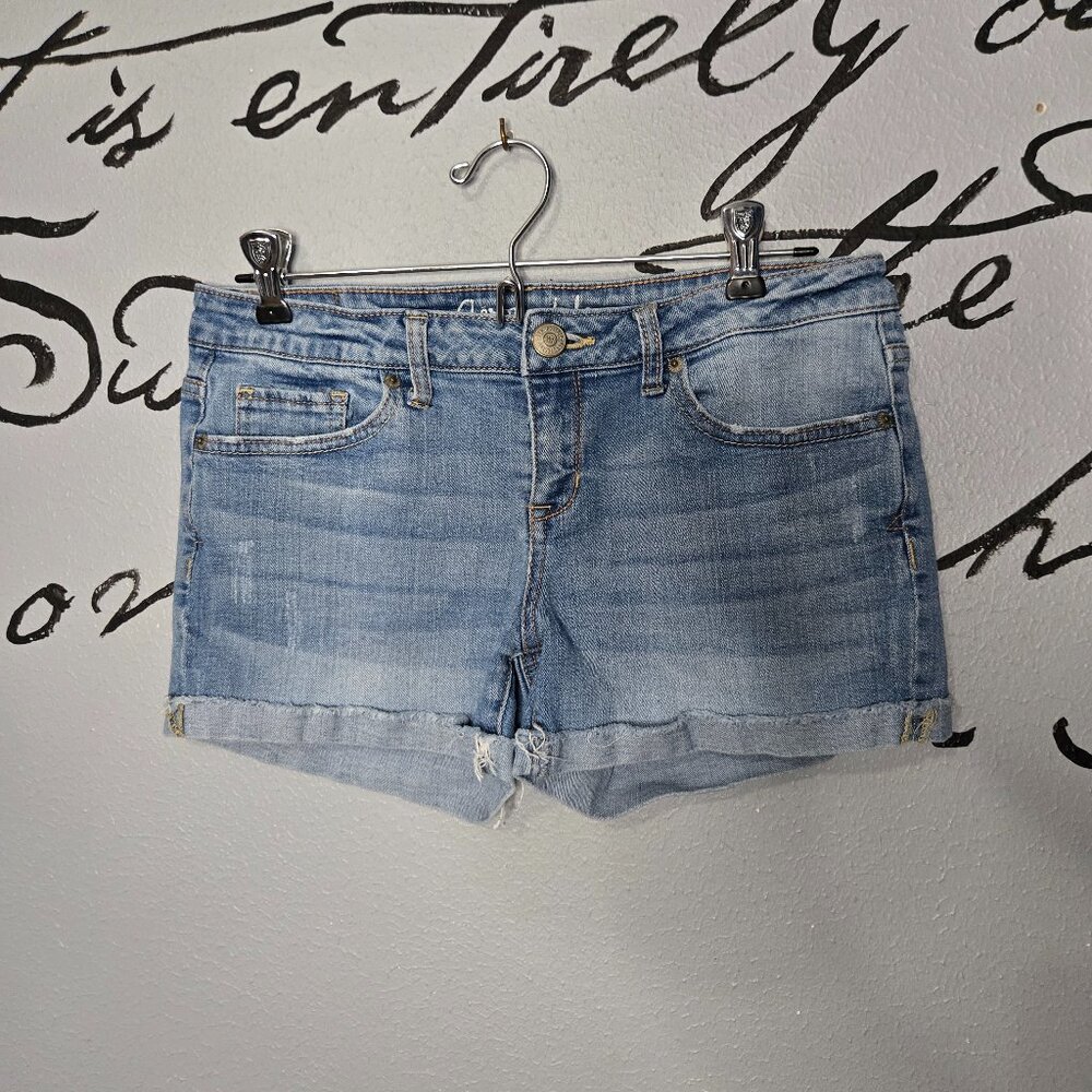 Aeropostale Midi Jean Shorts, 6